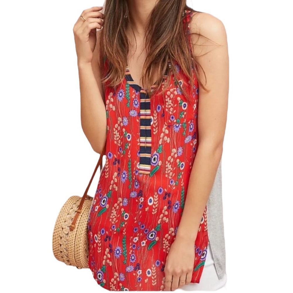 Anthropologie Tiny Zuma Sleeveless Tunic